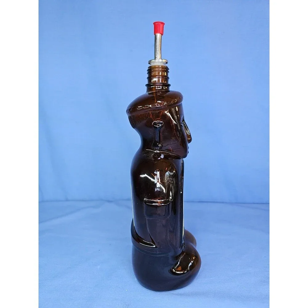 Coffee Liquor KAHLUA Bottle Aztec Decanter Mexico Made 980ml 34 oz VTG Heritage